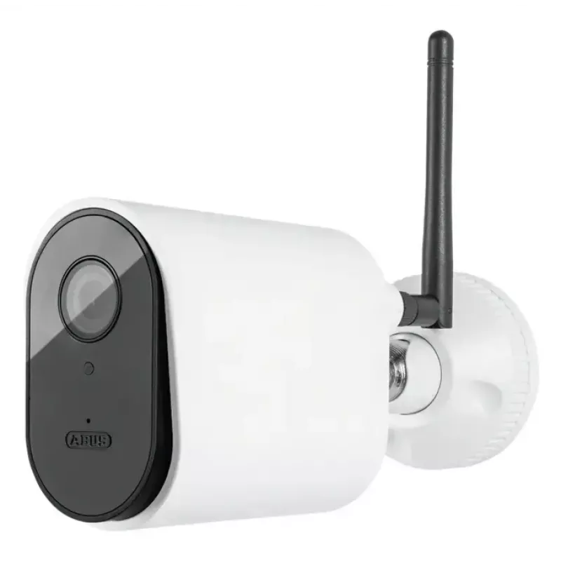 Câmara de vigilância IP dome ABUS PPIC54520 exterior com fios e sem fios 4K 3840x2160 4 mm objetiva 85° horizontal 1 lx branco