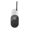 Câmara de vigilância IP dome ABUS PPIC54520 exterior com fios e sem fios 4K 3840x2160 4 mm objetiva 85° horizontal 1 lx branco