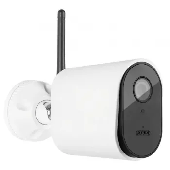Câmara de vigilância IP dome ABUS PPIC54520 exterior com fios e sem fios 4K 3840x2160 4 mm objetiva 85° horizontal 1 lx branco