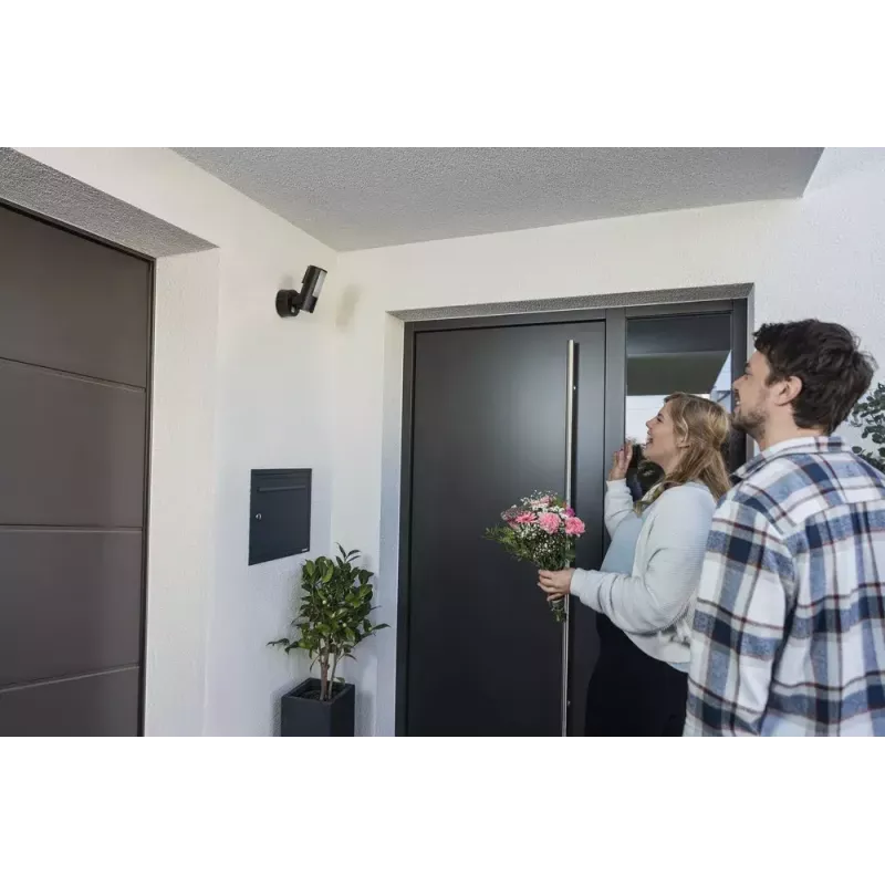 Câmara de vigilância CCTV ABUS PPIC46520 exterior 2048 x 1536 píxeis com fios sem fios montagem na parede