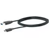 Cabo USB Schwaiger CK 3141 USB 3.2 Gen 1 1m USB A USB C preto