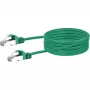 Cabo de rede Schwaiger CKB6010 059 RJ-45 Cat6 1 m verde