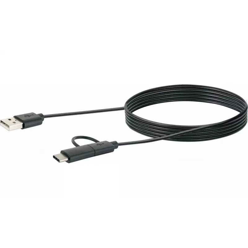 Cabo USB Schwaiger CK 3112 USB 2.0 1m USB A Micro-USB B preto