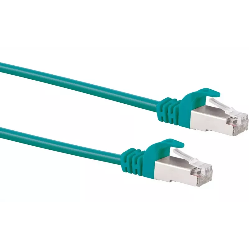 Cabo de rede Schwaiger CKG6020 539 Cat 6 SF/UTP, 2 m, turquesa