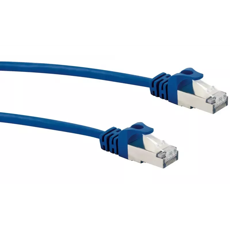 Cabo de rede Schwaiger CKO8050 531 RJ-45 Cat8 5 m azul