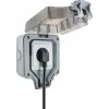 Tomada Schwaiger SOAD0100 cinzento IP66 230V 16A