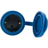 Tomada Schwaiger SOAW0044 azul cinzento IP44 230V 16A