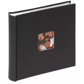 Álbum de fotografias Walther Design FUN preto 200 folhas 10 x 15
