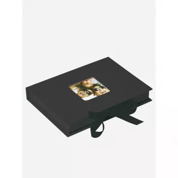 Caixa de oferta Walther Design Fun para 70 fotografias 13x18, preto (FB-112-B)