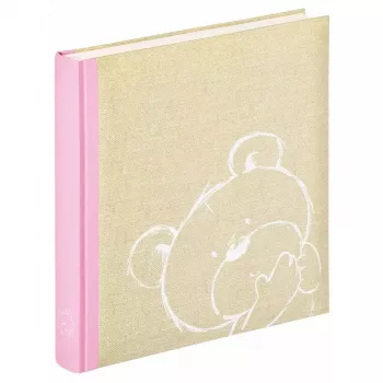 Álbum de fotografias Walther Design Baby Dreamtime castanho rosé 50 folhas