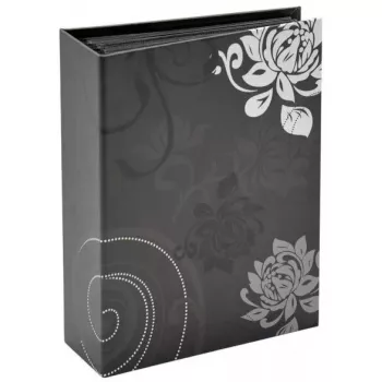 Álbum de fotografias Walther Design Grindy Preto Cinzento 100 folhas 10 x 15