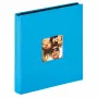 Álbum de fotografias Walther Fun azul-claro 400 bolsas 10x15cm