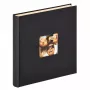 Álbum de fotografias Walther Design Fun preto 50 folhas XL