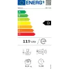 Máquina de secar roupa de carregamento frontal BOMANN WPT7154T — bomba de calor, 8 kg, preto/cinzento, 64 dB, classe energética D