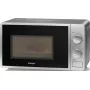 Micro-ondas de bancada Clatronic Bomann MW 6014 CB — 20 L, 700 W, botão rotativo, prateado