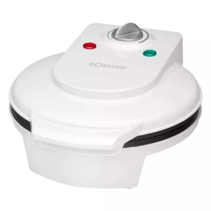 Máquina de waffles Bomann WA 5018 CB 1 waffle 1200 W branco
