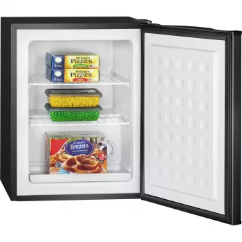 Congelador BOMANN GB 7236, 42 l, preto, descongelação manual, ≤ -18 °C, regulação contínua