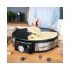 Máquina de crepes Cloer 6630 2 crepes preto aço inoxidável 30 cm