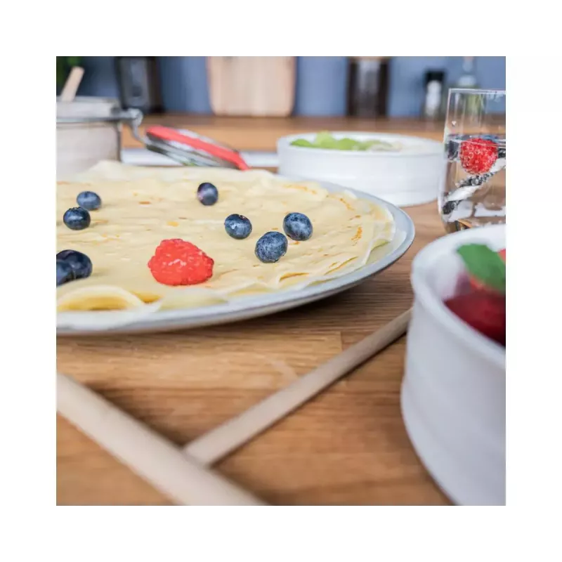 Máquina de crepes Cloer 6630 2 crepes preto aço inoxidável 30 cm