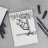 Fineliner Schneider Schreibgeräte Pictus preto azul verde vermelho 5 unid.