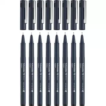 Fineliner Schneider Schreibgeräte Pictus preto 8 unid.