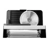 Máquina de cortar fiambre elétrica Ritter E 16 65 W preto metal espessura de corte 2 cm