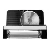 Máquina de cortar fiambre elétrica Ritter E 16 65 W preto metal espessura de corte 2 cm