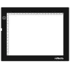 Moldura individual Reflecta LED Light Pad A5 super fina preta 19x14 cm
