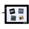Moldura individual Reflecta LED Light Pad A5 super fina preta 19x14 cm