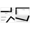 Moldura individual Reflecta LED Light Pad A5 super fina preta 19x14 cm