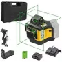 Nível laser multilinear STABILA LAX 600 G sistema de 12 V, autonivelante, conjunto de 7 peças, alcance máx. 40 m