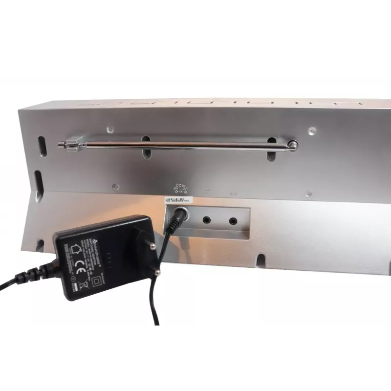 Rádio de internet Soundmaster IR3300SI — sintonizador digital, DAB+ e FM, 20 W RMS, ecrã TFT multicolor, USB-A, cinzento
