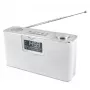 Rádio pessoal Soundmaster DAB700WE – analógico e digital (DAB+, FM), 12 W RMS, LCD 2,9 polegadas, MicroSD, prateado/branco