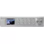 Rádio de internet Soundmaster IR1500SI — sintonizador digital DAB+/FM, 3 W, ecrã TFT de 2 polegadas, prateado