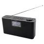 Rádio pessoal Soundmaster DAB700SW — sintonizador analógico e digital, DAB+ / FM, 12 W, LCD 2,9 polegadas, MicroSD, preto