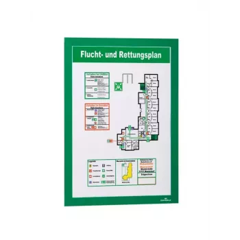 Moldura magnética A4 Durable DURAFRAME verde