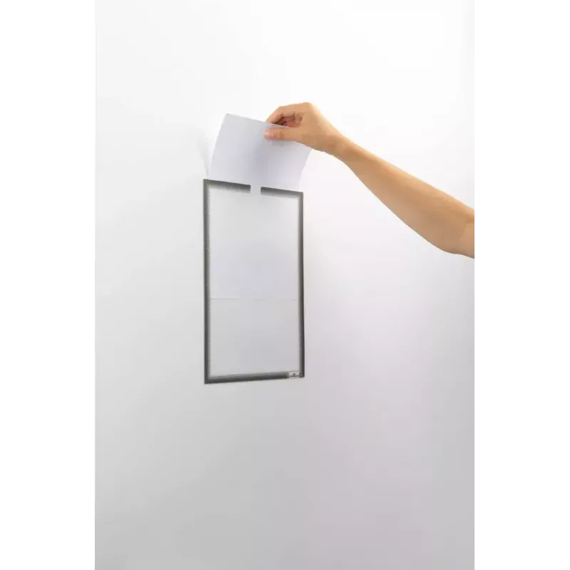 Suporte de documentos Durable 400657 A4 cinzento 236x323 mm 5 unidades