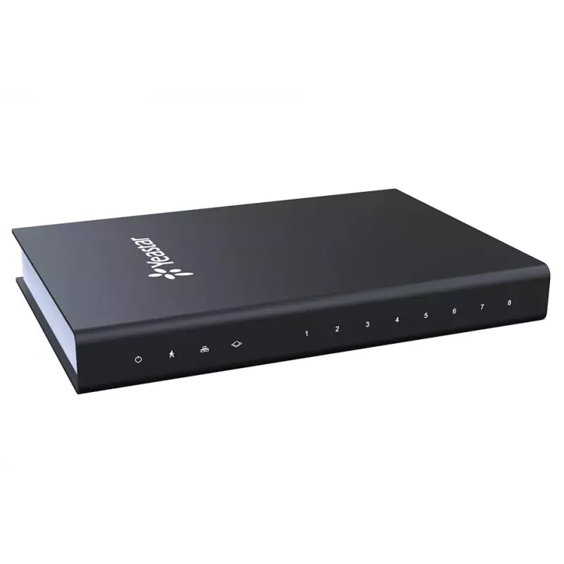 Adaptador de telefone VoIP Yeastar TA800 codecs de voz G.711 G.722 G.729A