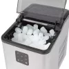 Máquina de fazer gelo ProfiCook PC-EWB 1253 — 12 kg/24h, depósito de 1,5 L, 2 tamanhos de cubos, 120 W, preto/cinzento