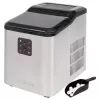 Máquina de fazer gelo ProfiCook PC-EWB 1253 — 12 kg/24h, depósito de 1,5 L, 2 tamanhos de cubos, 120 W, preto/cinzento
