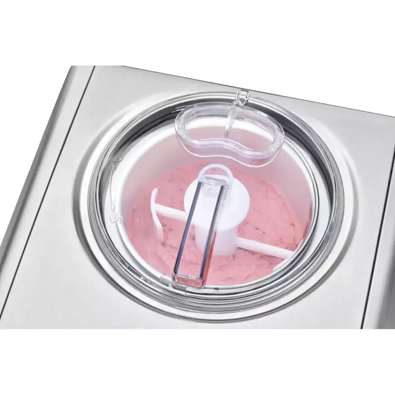 Máquina de gelados ProfiCook PC-ICM 1091 N compressor 1,5 L 150 W aço inoxidável