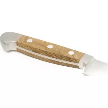 Faca de cozinha gude Alpha lâmina de 16 cm com cabo de madeira de oliveira — faca universal