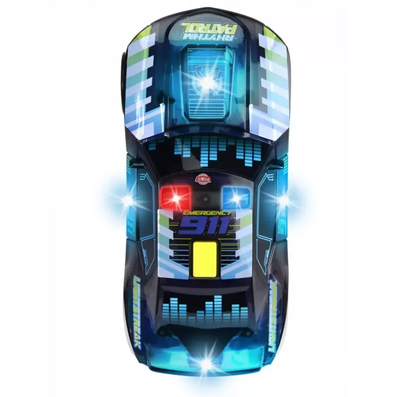 Carro Dickie Toys Rhythm Patrol multicolor 3 anos pilhas AA
