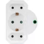 Adaptador de régua de tomadas REV 3 tomadas com proteção contra sobretensão 0020070112, branco