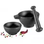 Conjunto de almofariz Zassenhaus, 3 peças, ferro fundido