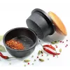 Moinho de pimenta Zassenhaus 076141 preto madeira ferro fundido