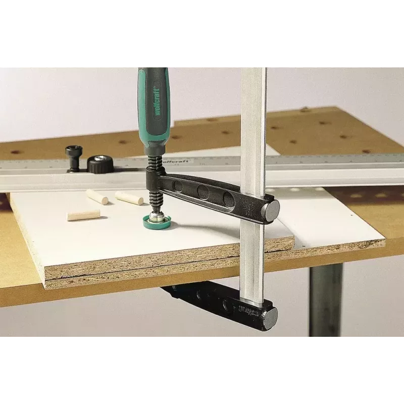 Sargento wolfcraft GmbH SZ 120-300 30 cm preto cinzento