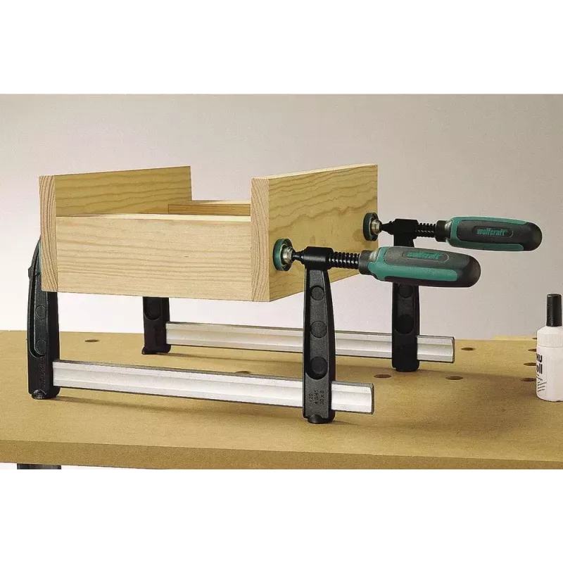 Sargento wolfcraft GmbH SZ 120-300 30 cm preto cinzento
