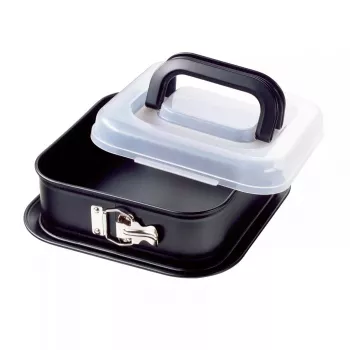 Forma de assar Kaiser 2300623009 preta sintética 24x24x11mm