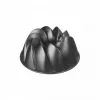 Forma de bolo Kaiser 2300646787 redonda superfície canelada 255x257x110 mm